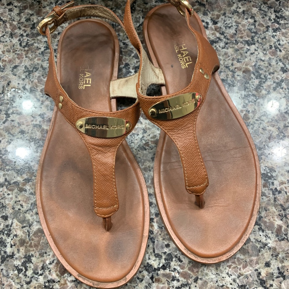 Michael Kors Tan Sandals